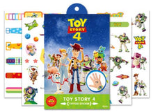 Load image into Gallery viewer, disney Toy Story Woody Buzz Child Temporary Tattoo Body Art Flash Tattoo Stickers frozen elsa anna Waterproof Styling Sticker