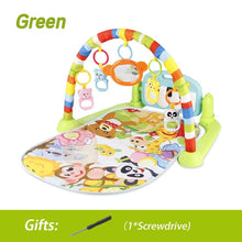 Load image into Gallery viewer, Baby Play Music Mat Carpet Toys Kid Crawling Play Mat Game Develop Mat with Piano Keyboard Infant Rug Early Education Rack Toy
