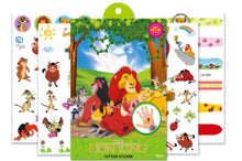 Load image into Gallery viewer, 1 pcs Disney Children&#39;s Cartoon Temporary Tattoos Cartoon girls frozen princess Tattoo Paper Boy  Avengers Flash Tattoo Stickers
