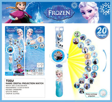 Load image into Gallery viewer, Cartoon Children Watches Disney Frozen 2  Child Wrist Watch Projection Cartoon Pattern Digita Watch Girls Gift Boys Party Toys
