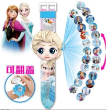 Load image into Gallery viewer, Cartoon Children Watches Disney Frozen 2  Child Wrist Watch Projection Cartoon Pattern Digita Watch Girls Gift Boys Party Toys
