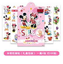 Load image into Gallery viewer, disney Toy Story Woody Buzz Child Temporary Tattoo Body Art Flash Tattoo Stickers frozen elsa anna Waterproof  Styling Sticker
