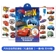 Load image into Gallery viewer, disney Toy Story Woody Buzz Child Temporary Tattoo Body Art Flash Tattoo Stickers frozen elsa anna Waterproof  Styling Sticker

