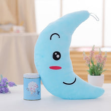 Load image into Gallery viewer, 34CM juguete creativo almohada luminosa almohada de peluche de felpa suave brillante estrellas de colores almohada luz Led juguetes de regalo para los niños de las muchachas de los niños
