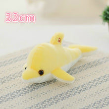 Load image into Gallery viewer, 34CM juguete creativo almohada luminosa almohada de peluche de felpa suave brillante estrellas de colores almohada luz Led juguetes de regalo para los niños de las muchachas de los niños
