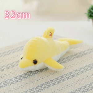 34CM juguete creativo almohada luminosa almohada de peluche de felpa suave brillante estrellas de colores almohada luz Led juguetes de regalo para los niños de las muchachas de los niños