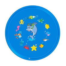 Load image into Gallery viewer, Outdoor Rasen Strand Meer Tier Aufblasbare Wasser Spray Kinder Sprinkler Spielen Pad Matte Badewanne Schwimmen Pool
